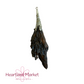 Witched Broom Natural Stone Charm