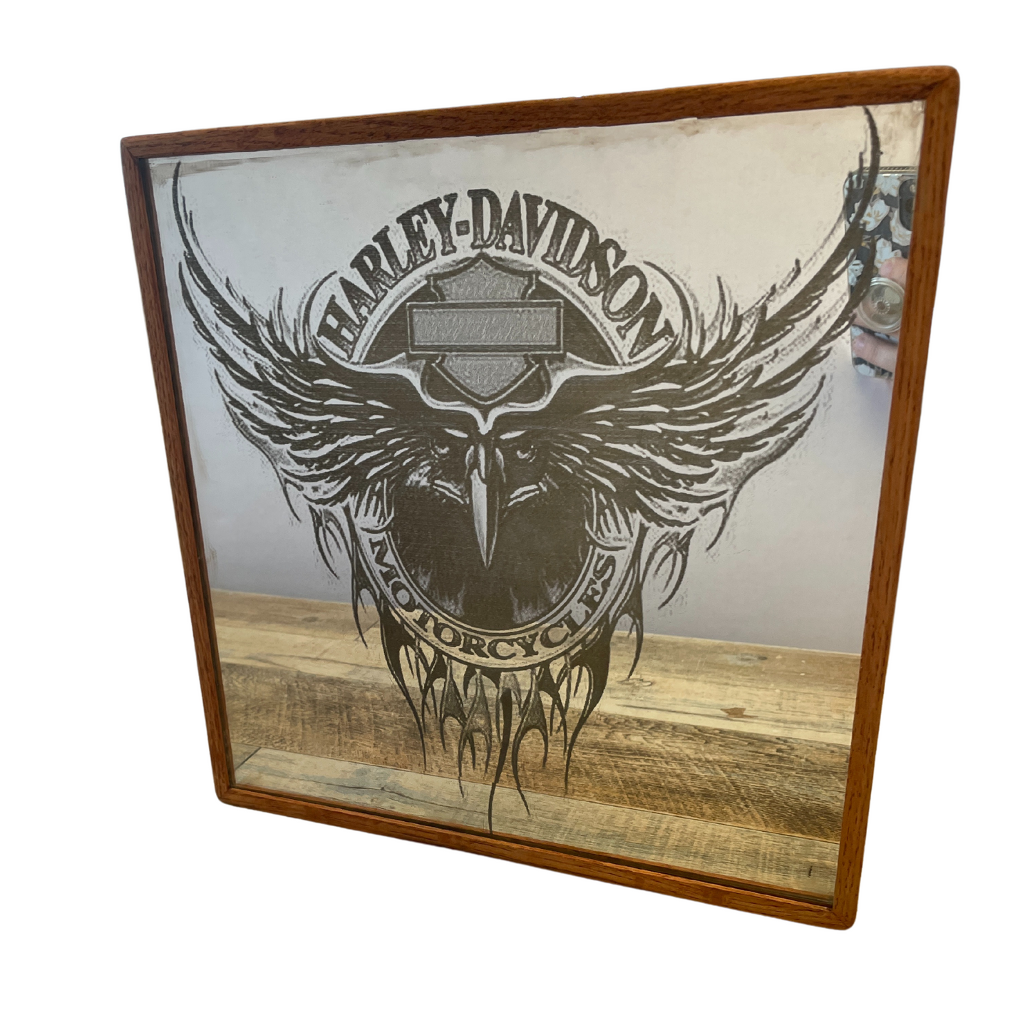 Harley Mirrored Shadow Box