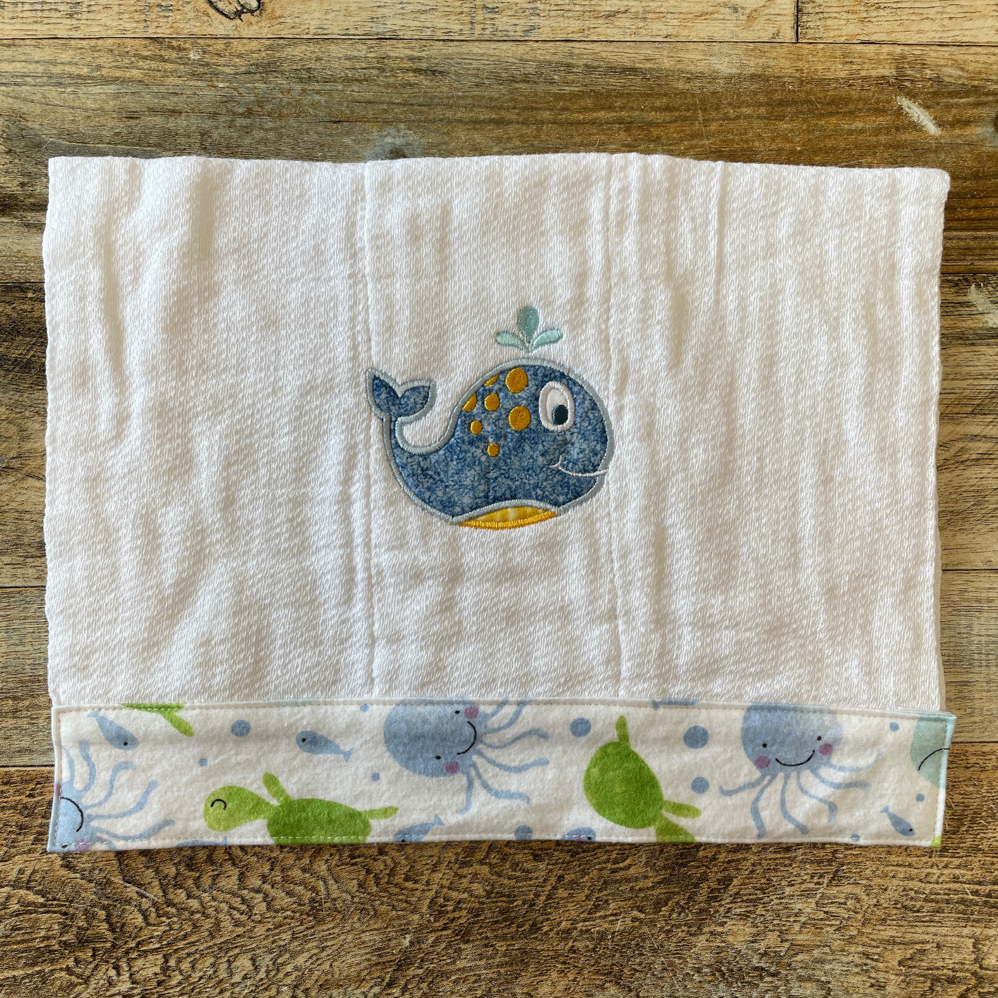 Embroidered Burp Cloths