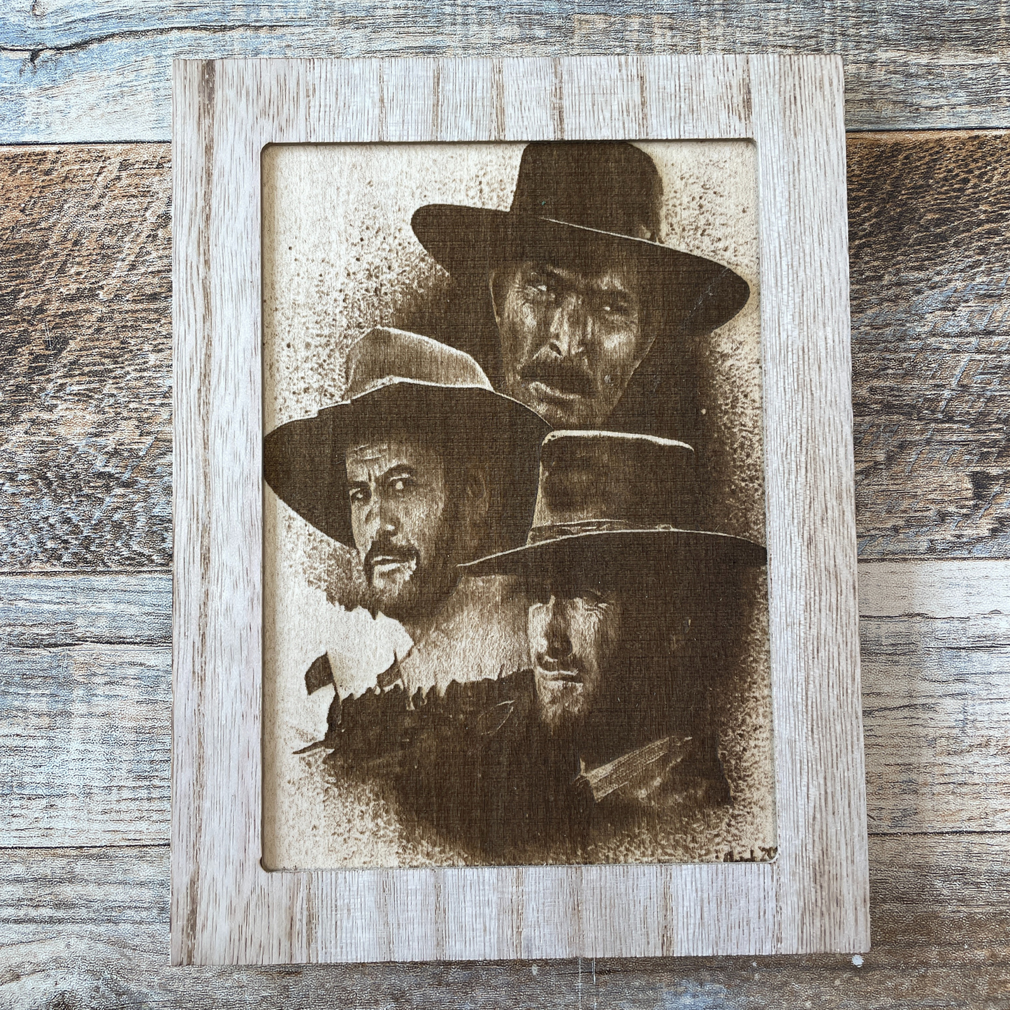 Framed Laser Engraved Photos