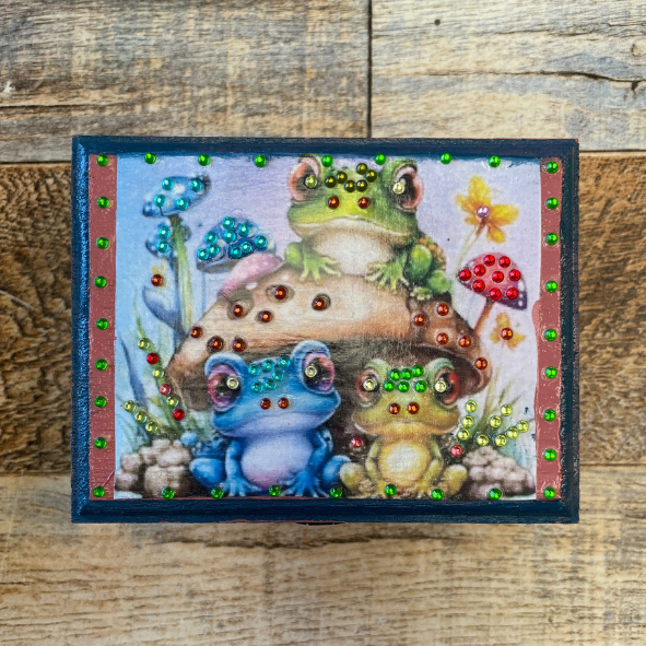 Hand Painted and Decorated Treasure Boxes