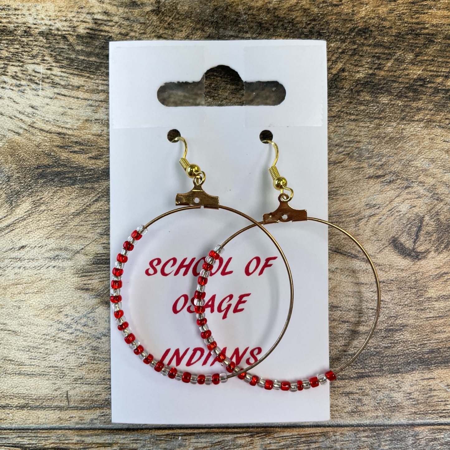 School of the Osage Earrings