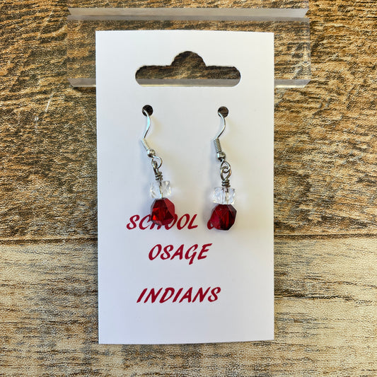 School of the Osage Indians Earrings
