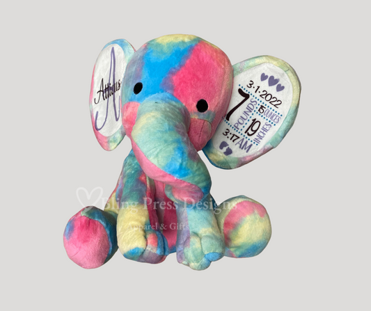 Birth Announcement Elephant