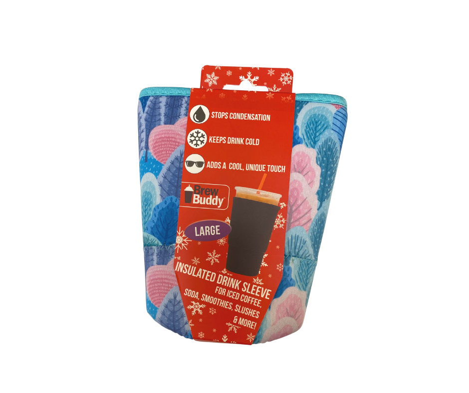 HOLIDAY-Brew Buddy Cold Drink Sleeve