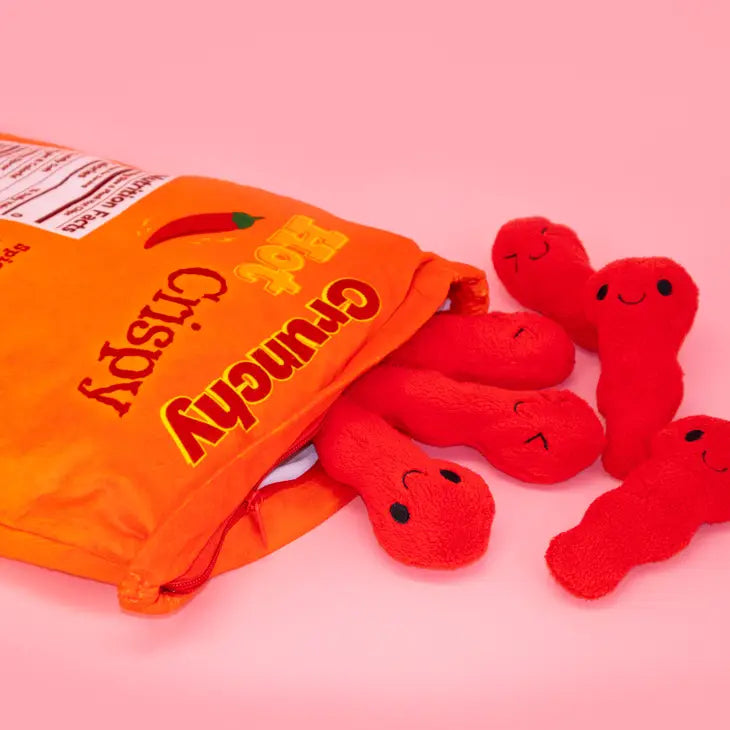 Hot Cheetos Mini Plushies with Pillow