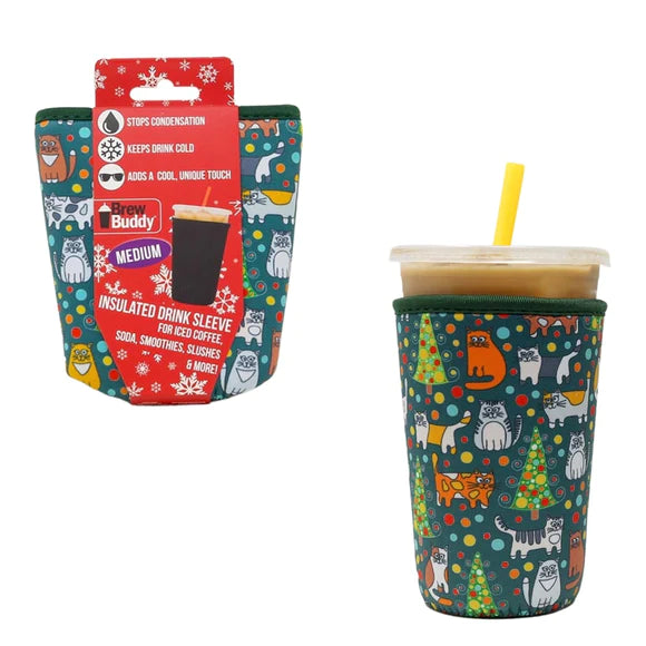 HOLIDAY-Brew Buddy Cold Drink Sleeve