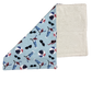 Terry Cloth Backed Double Sided Burp Cloth