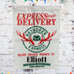 Personalized** Reindeer Express Christmas Sack