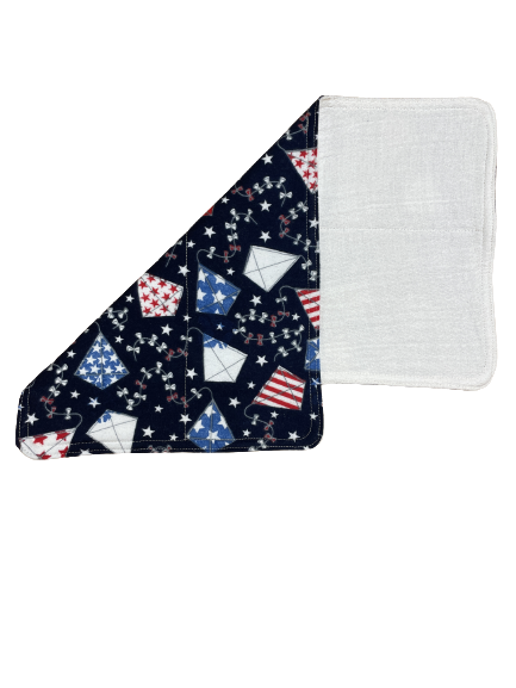 Double Sided Burp Cloth- Diaper Cloth Backing