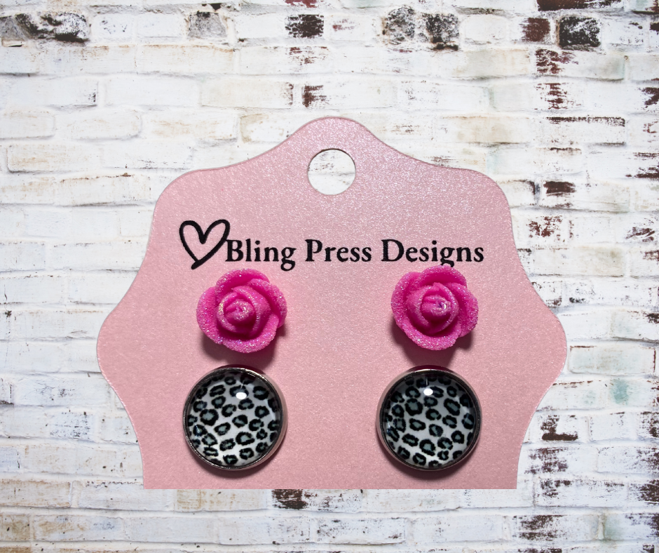 Leopard Duo Earrings