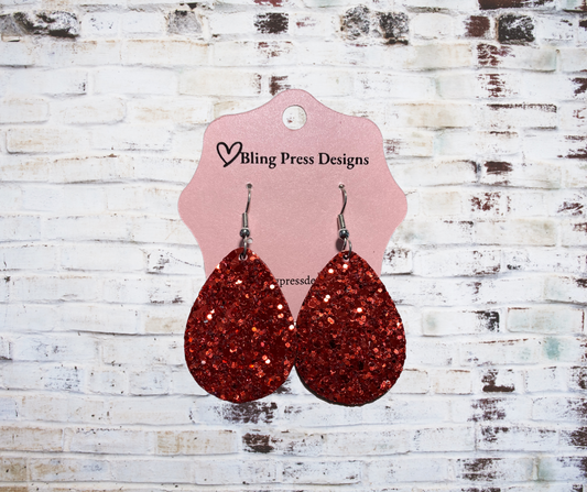 Glitter 1.5" Dangles