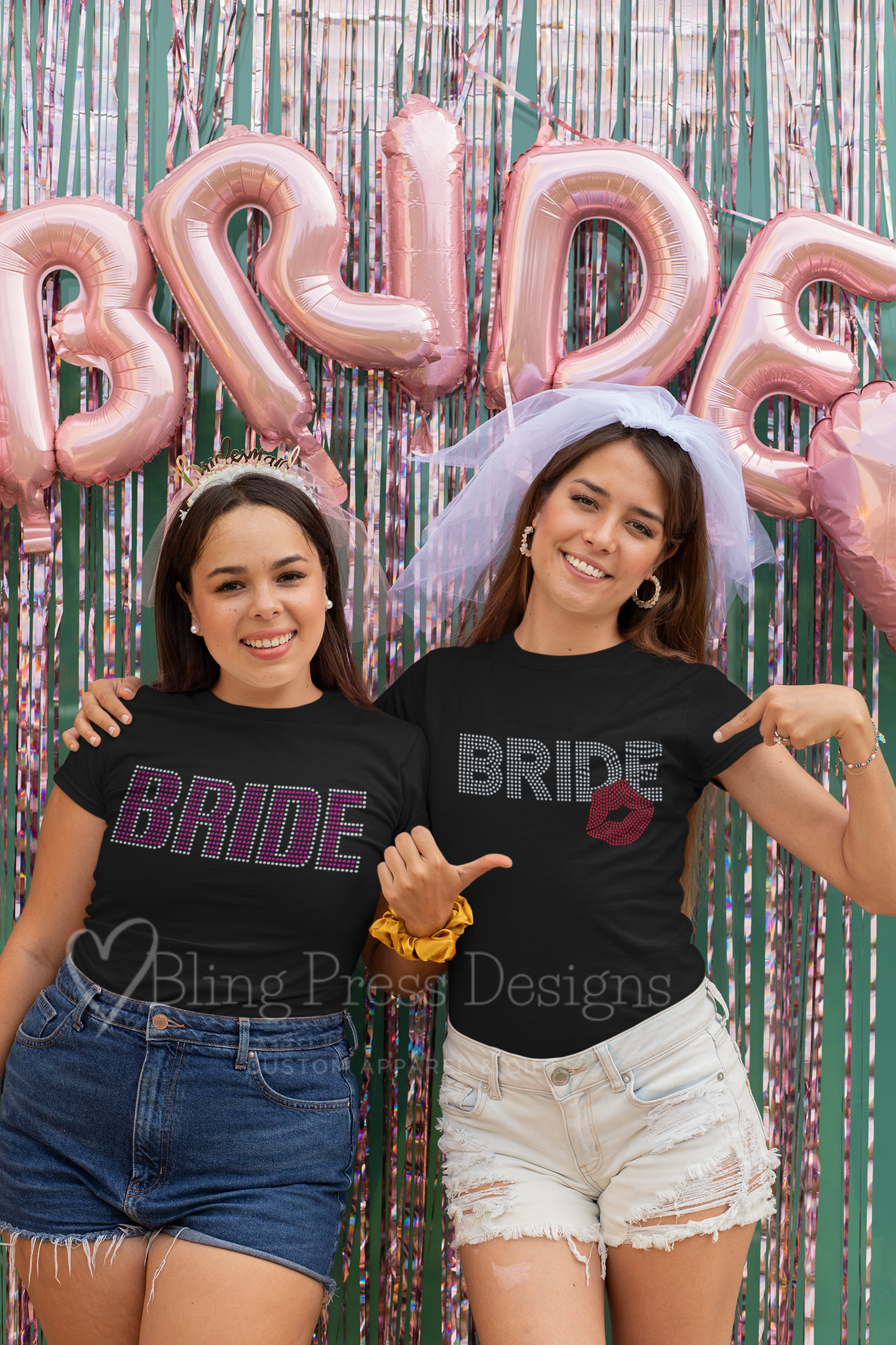 Bride Squad with Lips